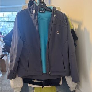 Stylish Gray Waterproof Jacket for Women